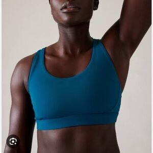 Athleta Ultimate Bra A-C Dark Lapis Blue Size Medium